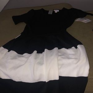 Black & White Amelia Dress